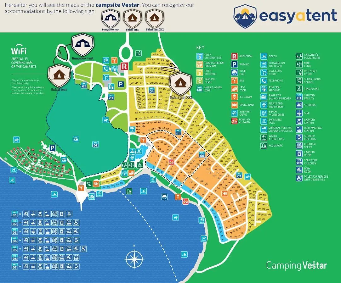 Easyatent Bungalow Tent Vestar Hotel Rovinj